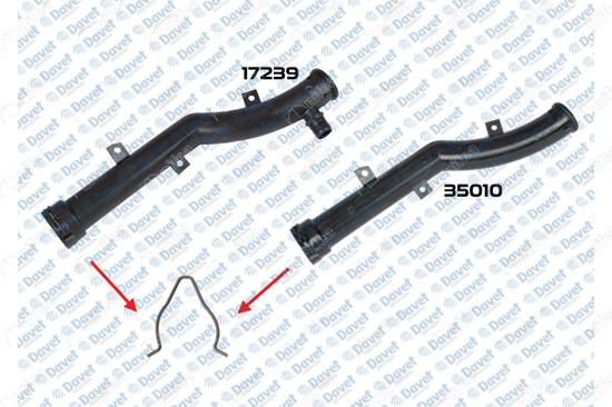 NIFEA 17192 Devirdaim Boru Sekamani Mini Cooper - Berlingo - C3 Ii - C3 Picasso - C4 - C5 - Ds3- Ds4 - Ds5 - P207 - P308 - P3008 - P508 - P5008 - Partner  1.6 Vti